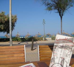 Frühstück am Strand