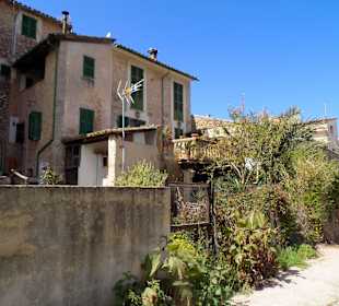 Hinterhof in Soller, März 2017