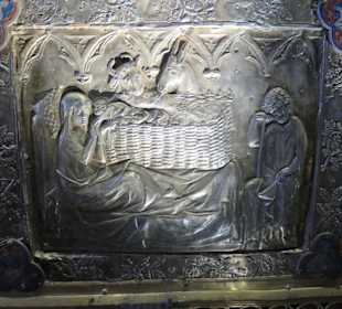 Markusschrein: Geburtsszene