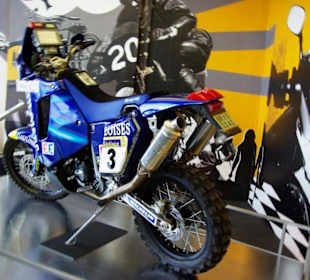 Im Museum Motorradausstellung