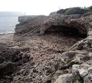 Blauer Pool, Meerwasserpool, Caló de ses Egos