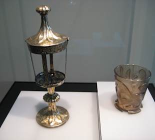Ostensorium mit Hedwigsglas