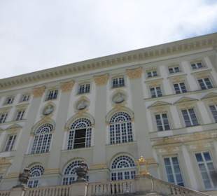 Beim Schloss Nymphenburg in München