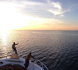 Sunset at Dolphin House