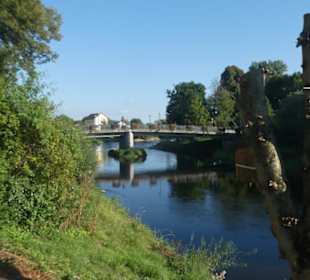 Florian-Geyer-Brücke über den Regen