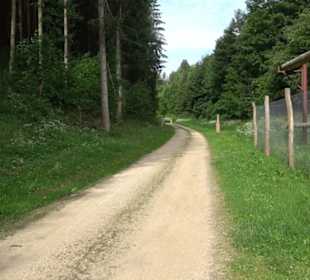 Premiumwanderweg "hochgehackert"