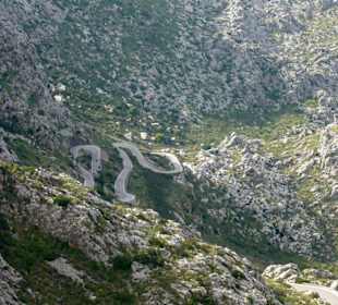 Serpentinenstraße nach Sa Calobra