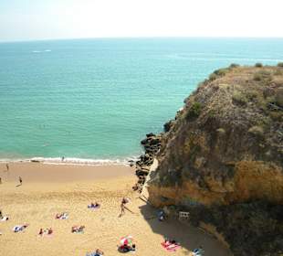 Strand Altstadt von Albufeira