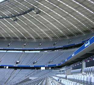 Aussicht aus den Kommentatoren-Sitzen