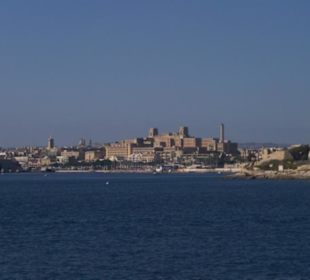 Bei der Hafenausfahrt