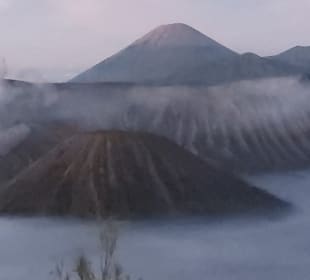 Sonnenaufgang Bromo Vulkan