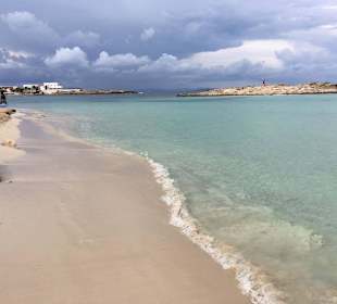 Strand nach dem Regen 
