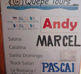 Die 4 Jungs von Quepe Tours