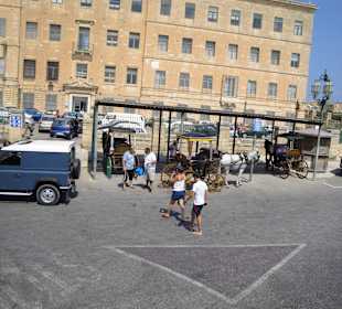 Postój dorożek w Valletta