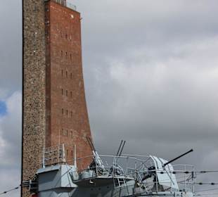 Marine-Ehrenmal mit Geschützturm U995