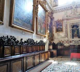 In der Sakristei der Kirche San Michele