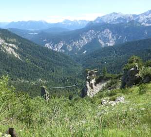 Bei der Wanderung Osterfelderkopf-Hochalm-Kreuzeck