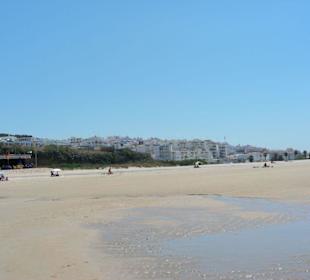 Blick auf die Altstadt von Conil