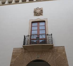 Beim Museu de Mallorca in Palma