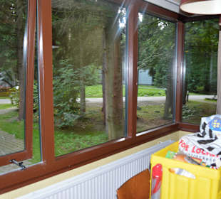 Ausblick aus dem Bungalow