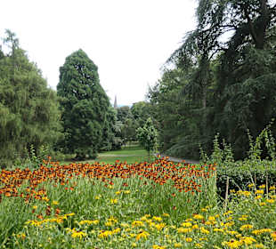 Unterwegs im Stadtgarten von Aachen
