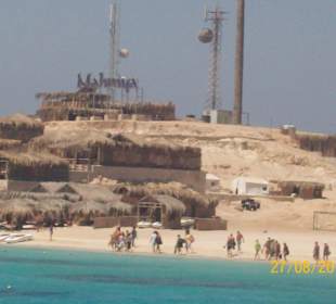 Ankunft auf der Insel