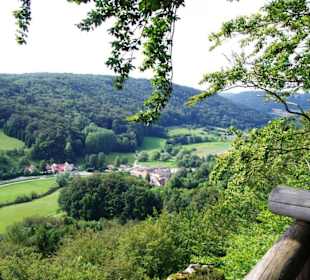 Ausblick Richtung Pottenstein