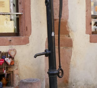 Früher gab es Wasser nur mit Pumpe