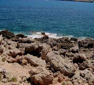 Teilweise auch felsig