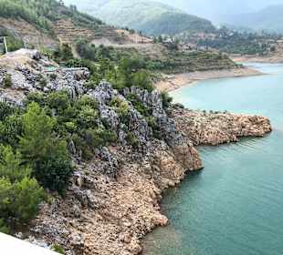 Oymapinar Baraji/ Stausee Green Lake & Green Canyon