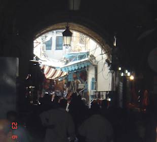 Altstadt von Tunis mit dem Basar