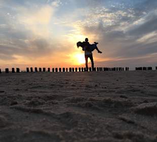 Der Strand macht Spaß 