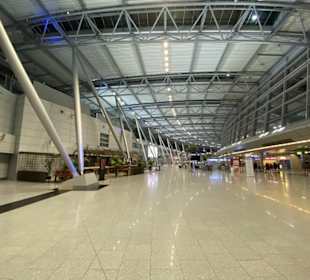 Flughafen DUS während Corona