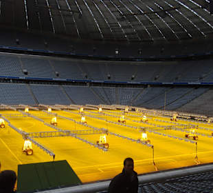 Rasen-"Solarium" in der Allianz-Arena