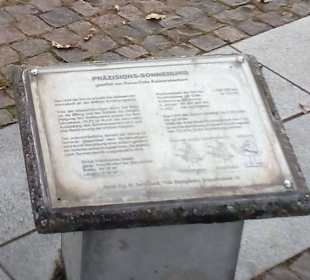 Präzisions Sonnenuhr in Kaiserslautern