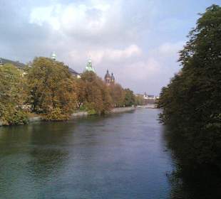 Blick über die Isar