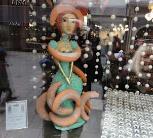Fensterdeko Cafe Demel