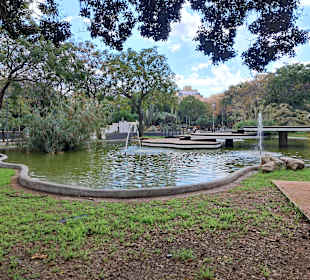 Parc de la Pau in Ibiza Stadt / Eivissa,