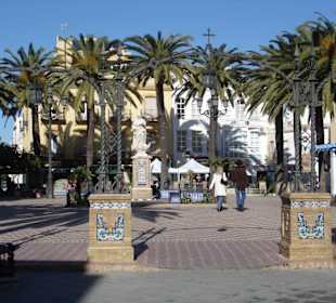 Zentraler Platz von Ayamonte