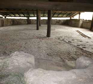 Eins der wenigen Ausgrabungen in der Anlage