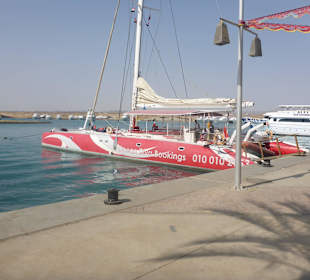 Abfahrt Port Ghalib !