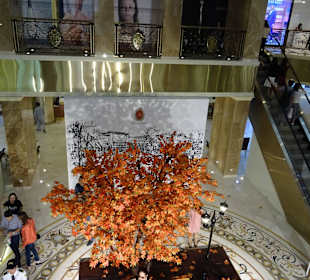 Im Shoppimgcenter unterwegs