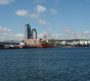 Der Hafen von Gdynia