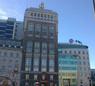 Wieżowce w Warszawie.