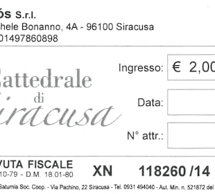 Vstupenka do katedrály