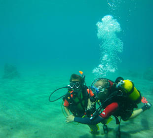 Buceo para los más pequeños