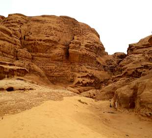 Wüstenlandschaft Wadi Rum