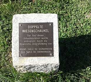 Schaukelweg an der Donau