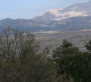 Blick auf Lasithi Hochebene