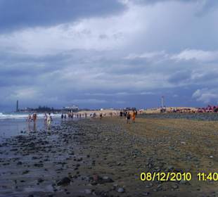Strandsituation Maspalomas Gran Canaria